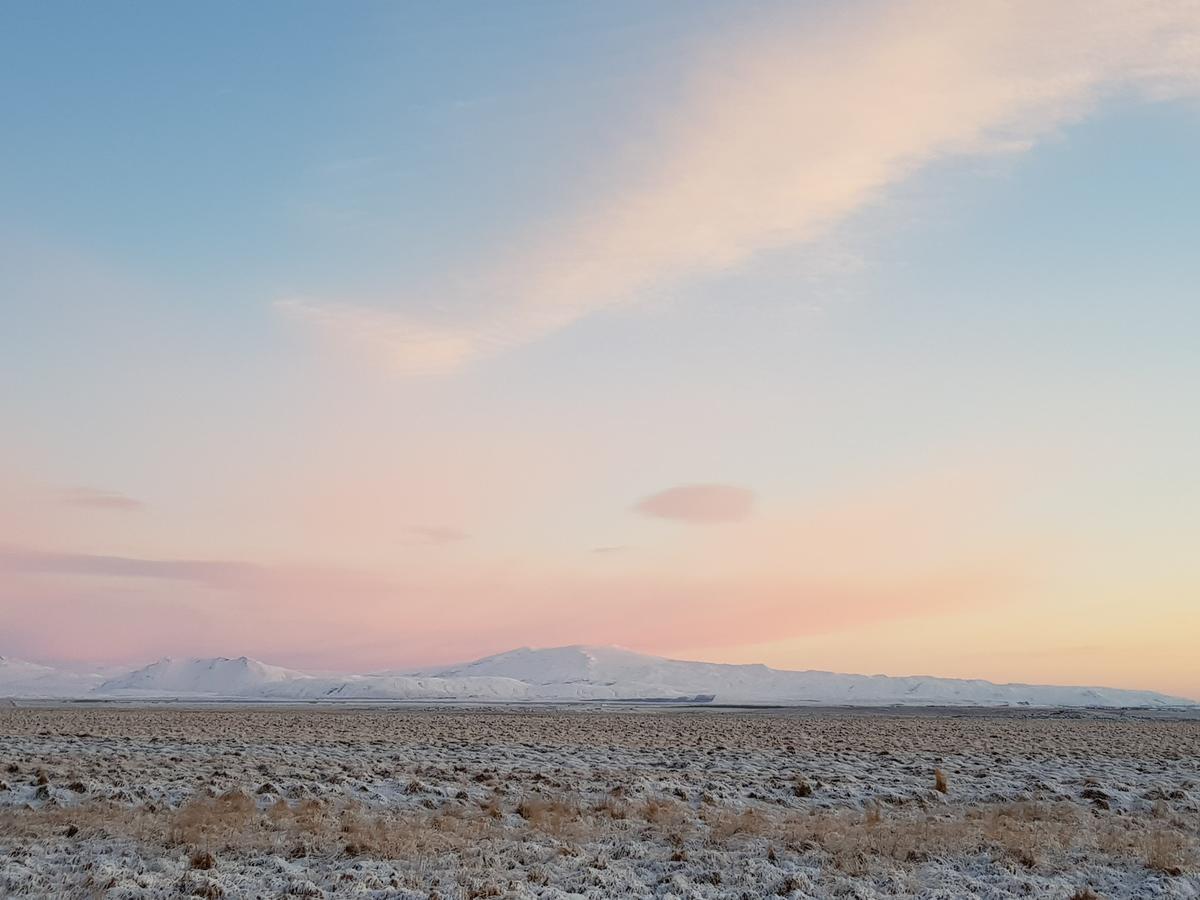 הלה Hekla Cabin 3 Volcano And Glacier View מראה חיצוני תמונה